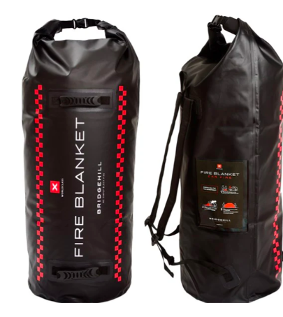 Bridgehill Reusable Car Fire Blanket Pro X